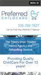 Mobile Screenshot of preferredchildcare.com